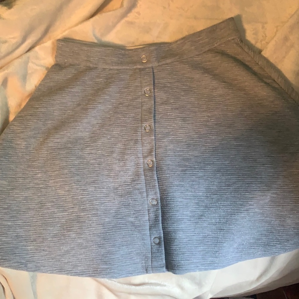 Joe B skirt. Color is grey with sparkles